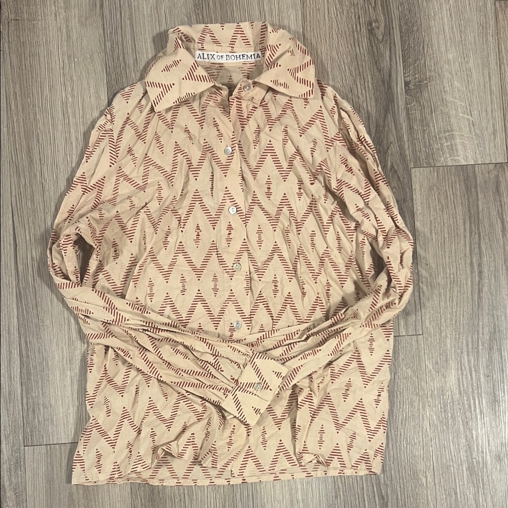 Alix of Bohemia Elton Zig Zag New With Tags